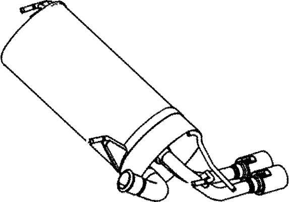 Klarius PG815A - Box With Tail Pipe