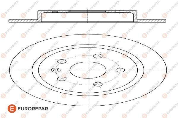 Eurorepar Brake Disc - 1622806080