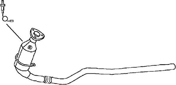 Klarius 380085 - Catalyst Incl Frnt Pipe Non Ta