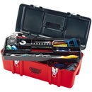 Plastic Tool Box with Tote Tray, 580mm