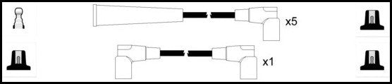 ElectroSpark Ignition Lead Set - OEK072