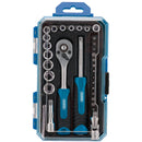 Socket Set, 1/4" Sq Dr (35 Piece)