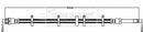 Borg & Beck Brake Hose Part No -BBH8161