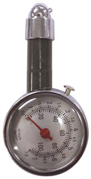 Streetwize Deluxe Dial Tyre All Metal Tyre Gauge