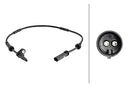 HELLA 6PU 230 048-201 Sensor, wheel speed - 2-pin connector - Front Axle