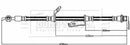 Borg & Beck Brake Hose Part No -BBH7945