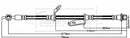 Borg & Beck Brake Hose Part No -BBH8107