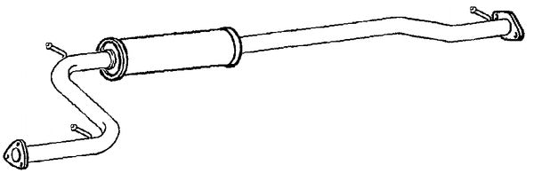 Klarius HA454G - Box With Centre Pipe  - Fits Honda HR-V 1.5