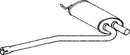 Klarius AU264X - Box With Centre Pipe  - Fits Audi A4 1.8i
