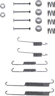 Textar Brake Shoe Fitting Kit - 97010400