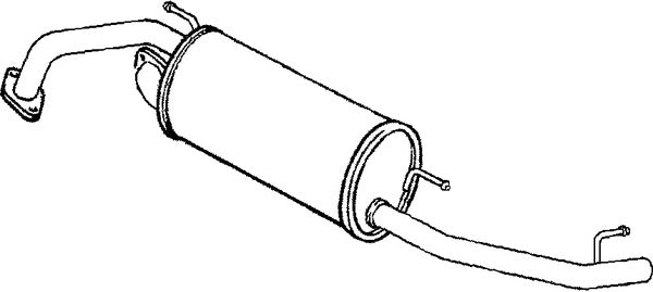 Klarius HA374A - Box With Tail Pipe