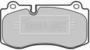 Borg & Beck Front Brake Pad Set -BBP2036