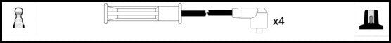 ElectroSpark Ignition Lead Set - OEK050