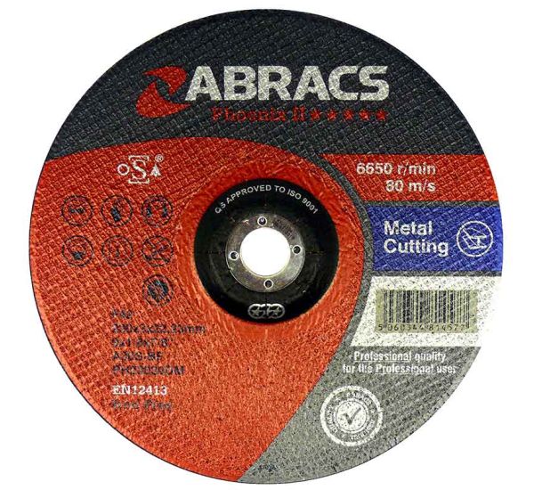 Metal Cutting Discs - Phoenix ll - Depressed Centre - 835357 x25