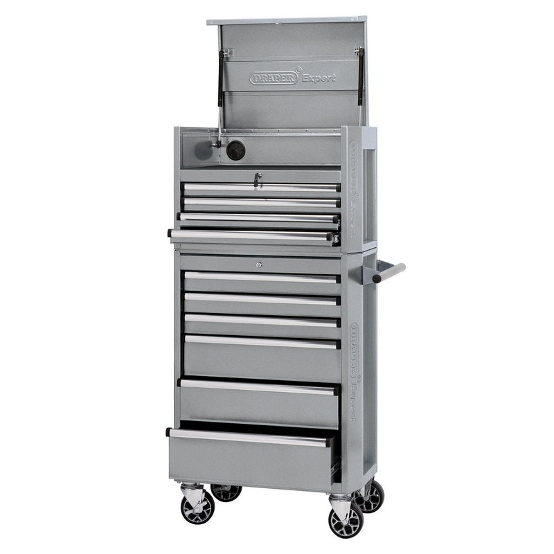 Combined Roller Cabinet and Tool Chest, 10 Drawer, 26"