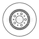 Borg & Beck Brake Disc Single Part No -BBD5899S