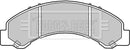 Borg & Beck Front Brake Pad Set -BBP2362