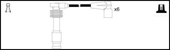 ElectroSpark Ignition Lead Set - OEK608