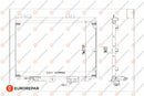 Eurorepar Air Conditioning Condenser - 1610159580
