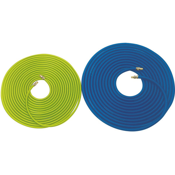 15.2M 1/4" BSP 6mm Bore High-Vis Air Line Hose - 23189