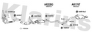 Klarius AR228Q - Box With Centre Pipe  - Fits Alfa Romeo 156 1.6i