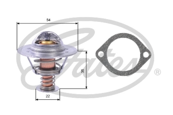 Gates Thermostat, coolant - TH22689G1