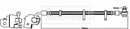 Borg & Beck Brake Hose Part No -BBH8566