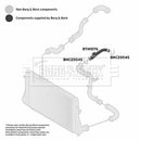 Borg & Beck Turbo Hose Part No -BTH1076