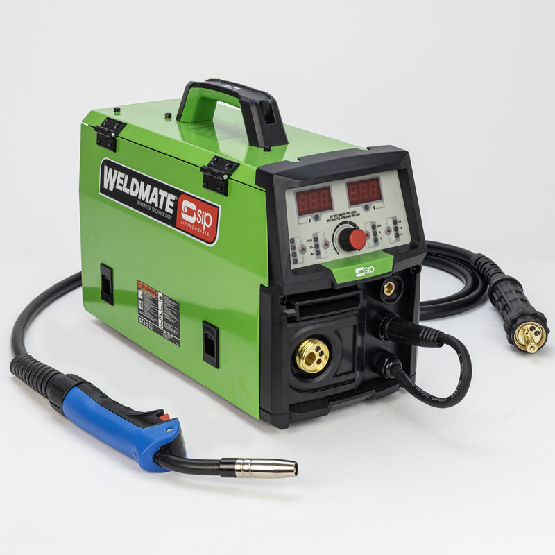 SIP WELDMATE® PRO 200A MIG/ARC/TIG Synergic Welder with Trolley Package