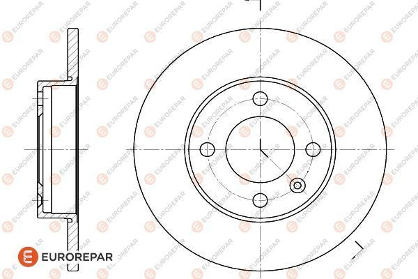 Eurorepar Brake Disc - 1618867180