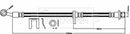 Borg & Beck Brake Hose Part No -BBH8399