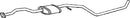 Klarius FE324H - Box With Centre Pipe  - Fits Ford Escort 1.8D