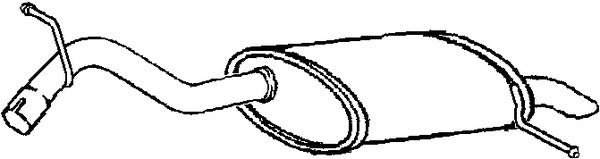 Klarius PG731X - Box With Tail Pipe