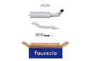 FAURECIA 8LD 366 035-191 Rear Muffler - Easy2Fit® Kit - fits SEAT RONDA