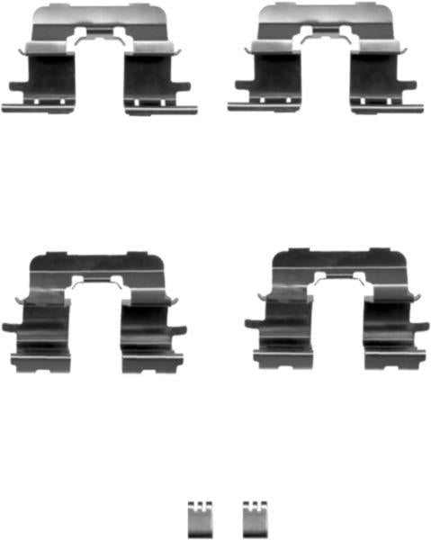Textar Brake Pad Fitting Kit - 82508300