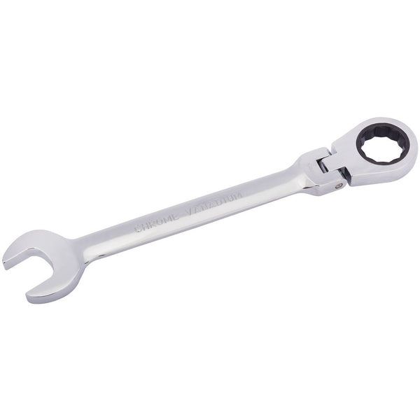 Draper HI-TORQ Metric Flexible Head Ratchet Combination Spanner, 24mm