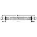 Borg & Beck Brake Hose Part No -BBH6453