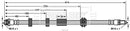 Borg & Beck Brake Hose Part No -BBH7589