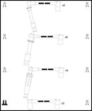 Intermotor Ignition Lead Set - 76017