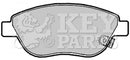 Key Parts Brake Pad Set -KBP2028