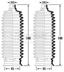 Borg & Beck Steering Gaiter Kit Part No -BSG3326
