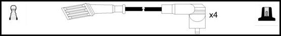 ElectroSpark Ignition Lead Set - OEK926