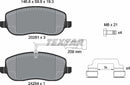 Textar Brake Pad Set - 2429401