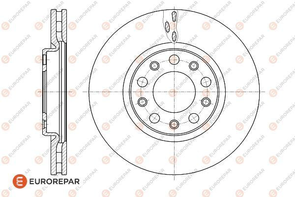 Eurorepar Brake Disc - 1622807380