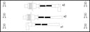 Lemark Ignition Lead Set - HOES156