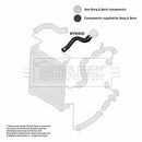Borg & Beck Turbo Hose Part No -BTH1531