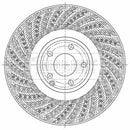 Borg & Beck Brake Disc Single Part No -BBD6133S