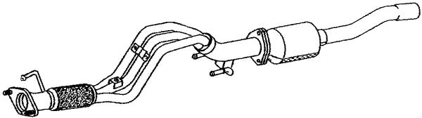 Klarius 311883 - Catalyst Type Approved  - Fits Volkswagen POLO (9N_)
