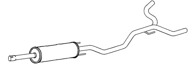 Klarius GM653Q - Box With Centre Pipe