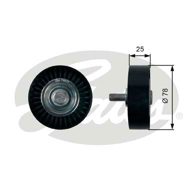 Gates DriveAlign Idler Pulley - T36412